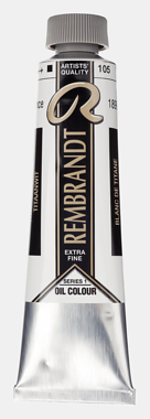 TITANIUM WHITE 105 1 (Rembrandt Oil Colour)