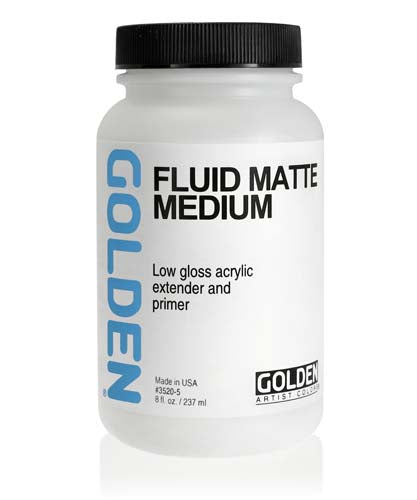 Fluid Matte Medium (Golden)