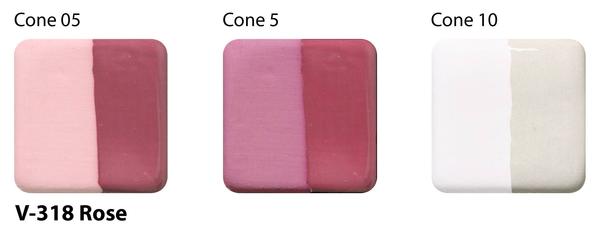 V-318 ROSE (AMACO Underglaze)