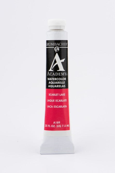 AWC SCARLET LAKE A189 (Grumbacher W/C)