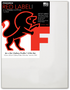 FDX  6X8  RED GALLERYWRAP STRETCHED CANVAS FREDRIX