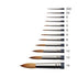 WN Professional Watercolor Synthetic Sable Brushes - Round (Winsor & Newton)
