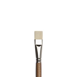 WN Artists' Oil Synthetic Hog Bristle Brushes - Bright LH #1-20 (Winsor & Newton)
