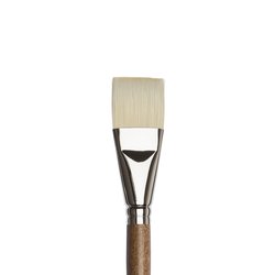 WN Artists' Oil Synthetic Hog Bristle Brushes - Bright LH #1-20 (Winsor & Newton)