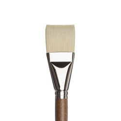 WN Artists' Oil Synthetic Hog Bristle Brushes - Bright LH #1-20 (Winsor & Newton)