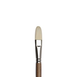 WN Artists' Oil Synthetic Hog Bristle Brushes LH #1-20 - Filbert (Winsor & Newton)