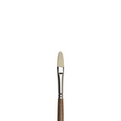 WN Artists' Oil Synthetic Hog Bristle Brushes LH #1-20 - Filbert (Winsor & Newton)