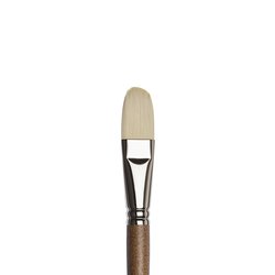 WN Artists' Oil Synthetic Hog Bristle Brushes LH #1-20 - Filbert (Winsor & Newton)