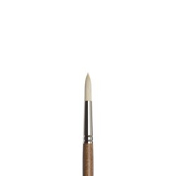 Artists' Oil Synthetic Hog Bristle Brushes - Round LH #1-20 (Winsor & Newton)