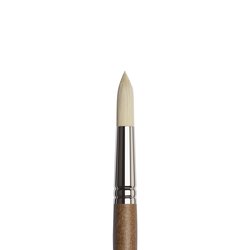 Artists' Oil Synthetic Hog Bristle Brushes - Round LH #1-20 (Winsor & Newton)
