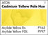 AWC CAD YEL PALE A036 (Grumbacher W/C)