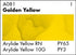 AWC GOLDEN YELLOW A081 (Grumbacher W/C)