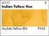 AWC INDIAN YELLOW A111 (Grumbacher W/C)