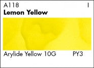 AWC LEMON YELLOW A118 (Grumbacher W/C)