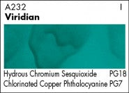 AWC VIRIDIAN A232 (Grumbacher W/C)