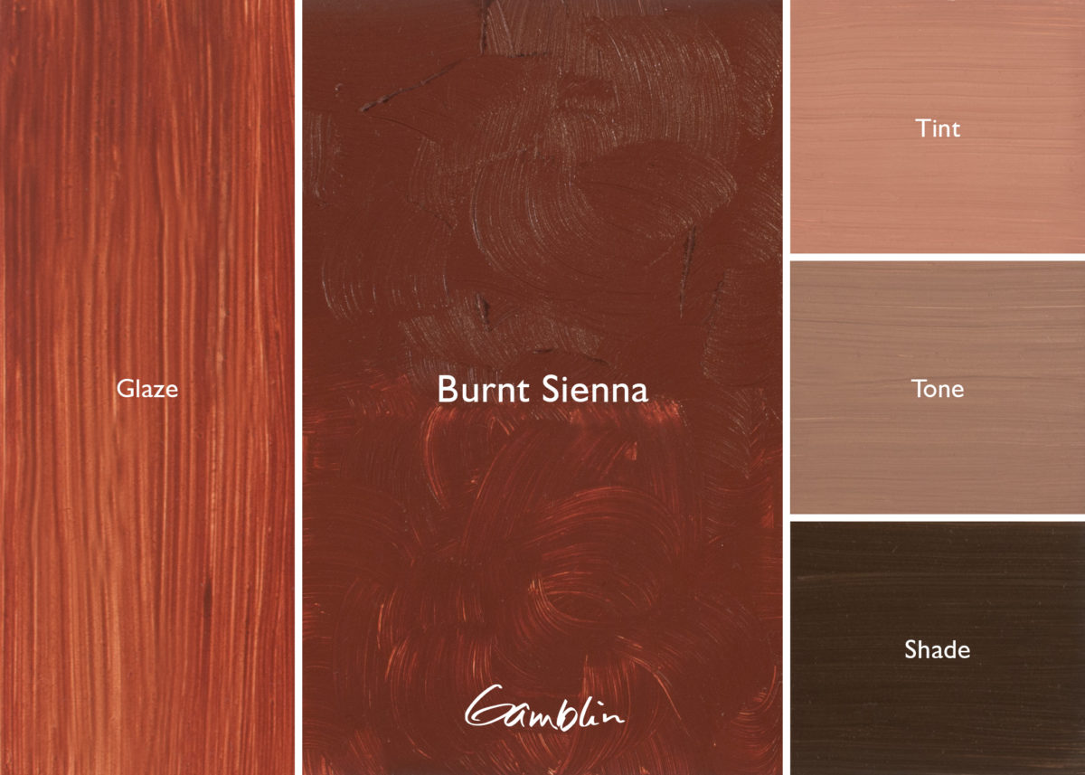 1980 Burnt Sienna     (Gamblin Oil)