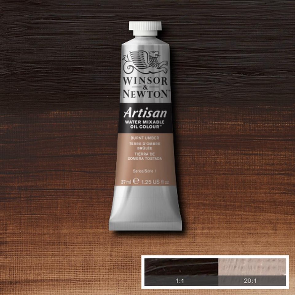 AWMO Burnt Umber (Winsor & Newton Artist Oil)