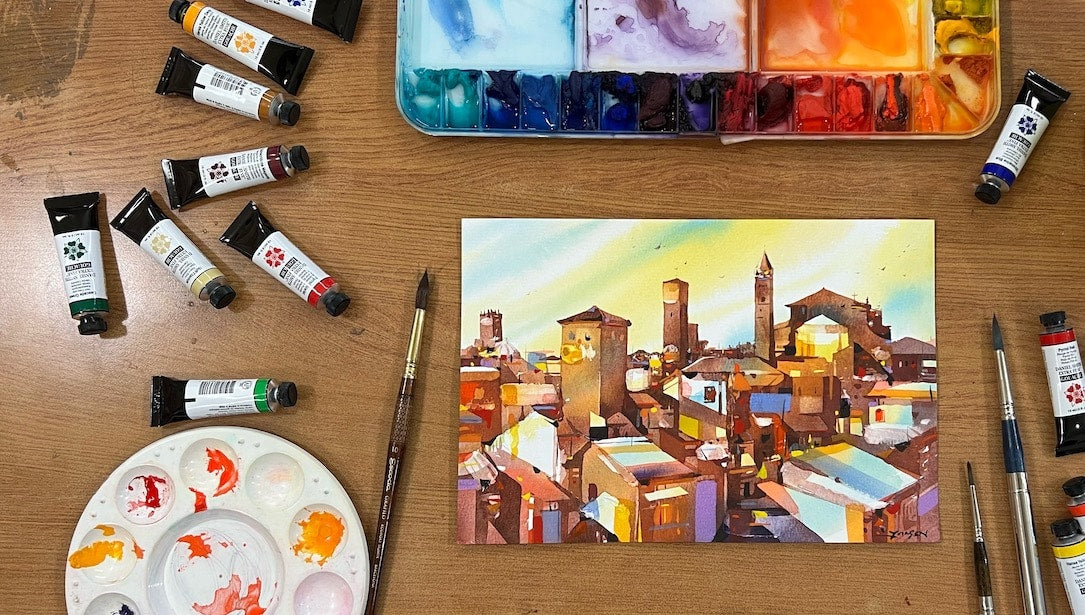 DSG Buff Titanium (Daniel Smith Gouache, Extra Fine)