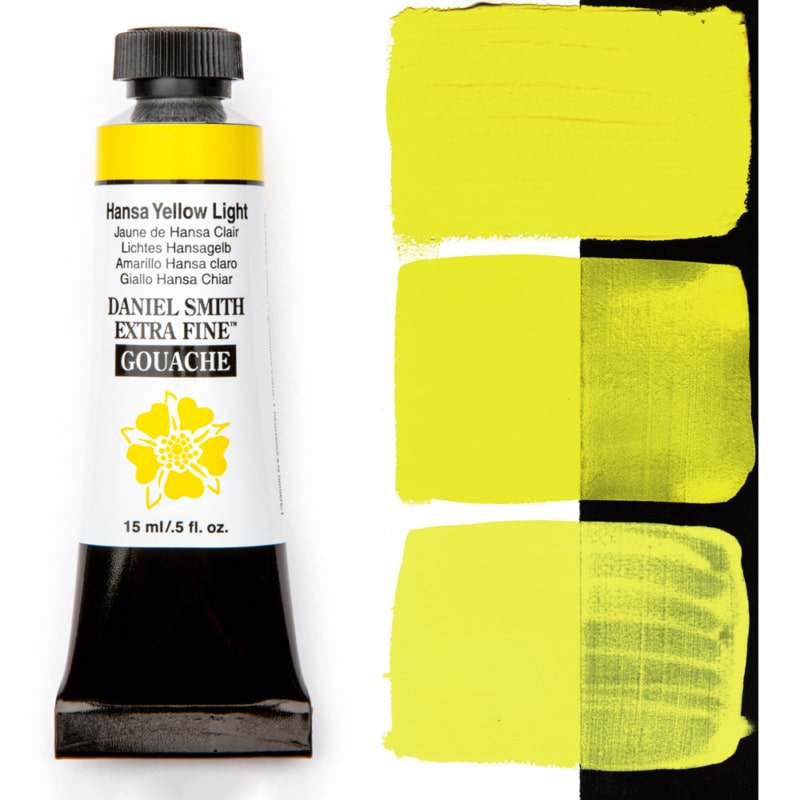 DSG Hansa Yellow Light (Daniel Smith Gouache, Extra Fine)