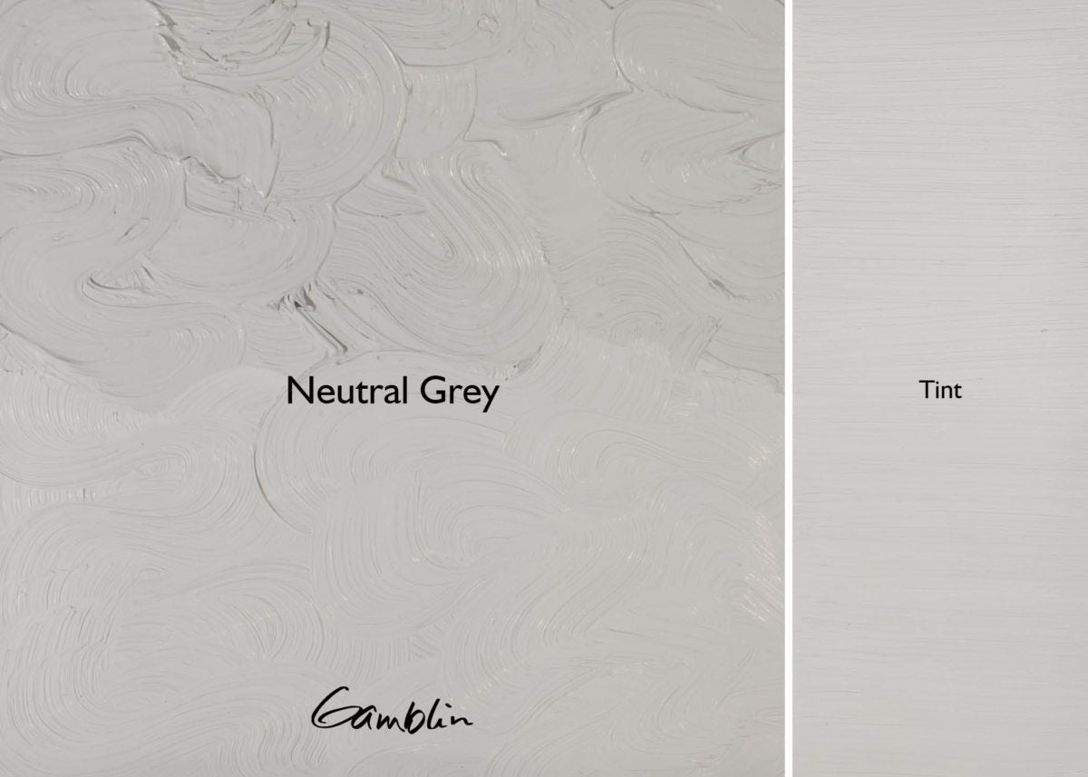 1980 Neutral Grey  (Gamblin Oil)