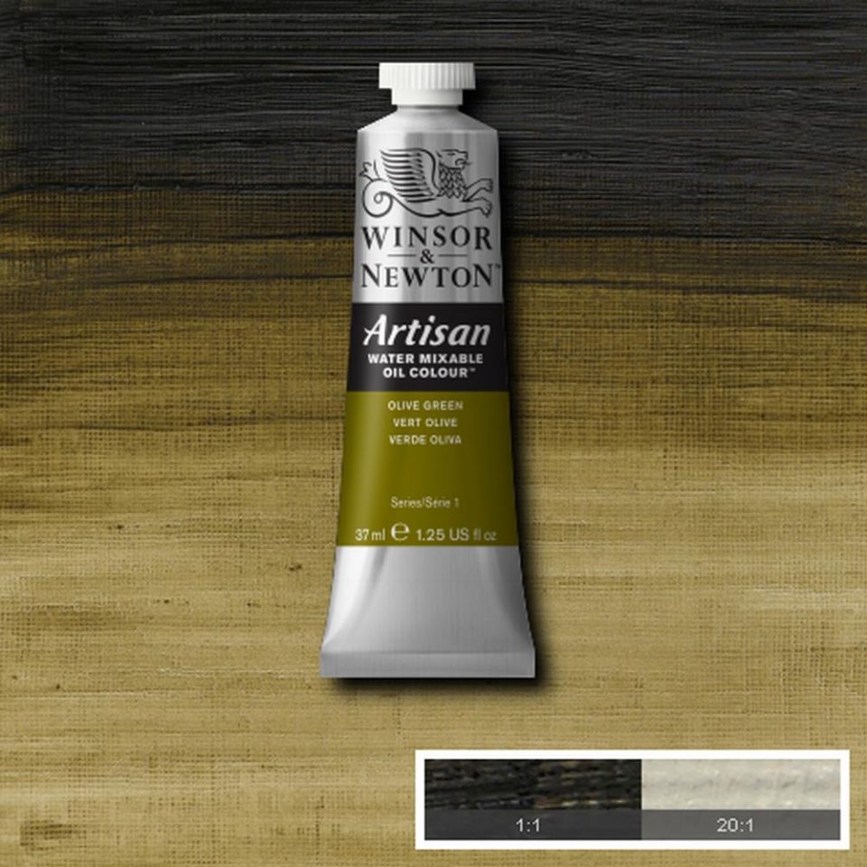 AWMO Olive Green (Winsor & Newton Artist Oil)
