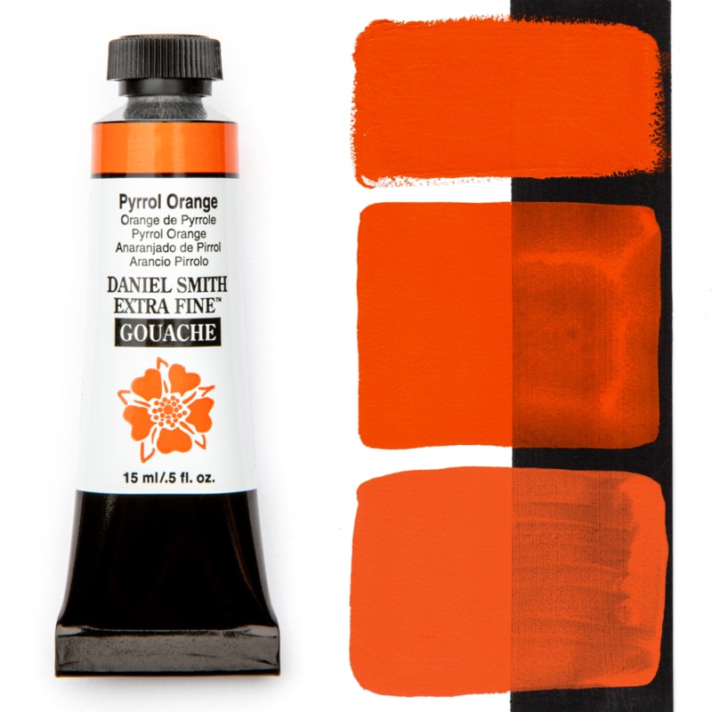 DSG Pyrrol Orange (Daniel Smith Gouache, Extra Fine)