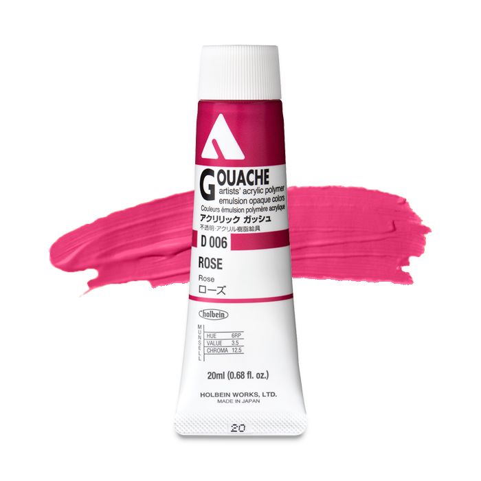 HAG Rose D006A (Holbein Acrylic Gouache)