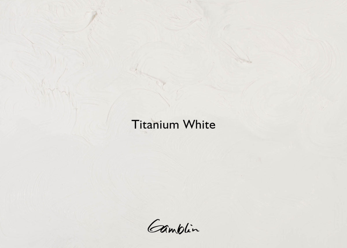 1980 Titanium White  (Gamblin Oil)