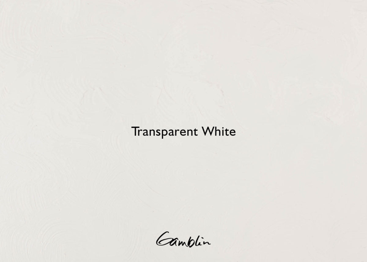 1980 Transparent White  (Gamblin Oil)