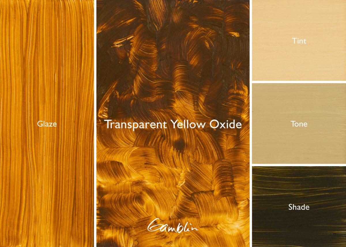 1980 Transparent Yellow Oxide  (Gamblin Oil)