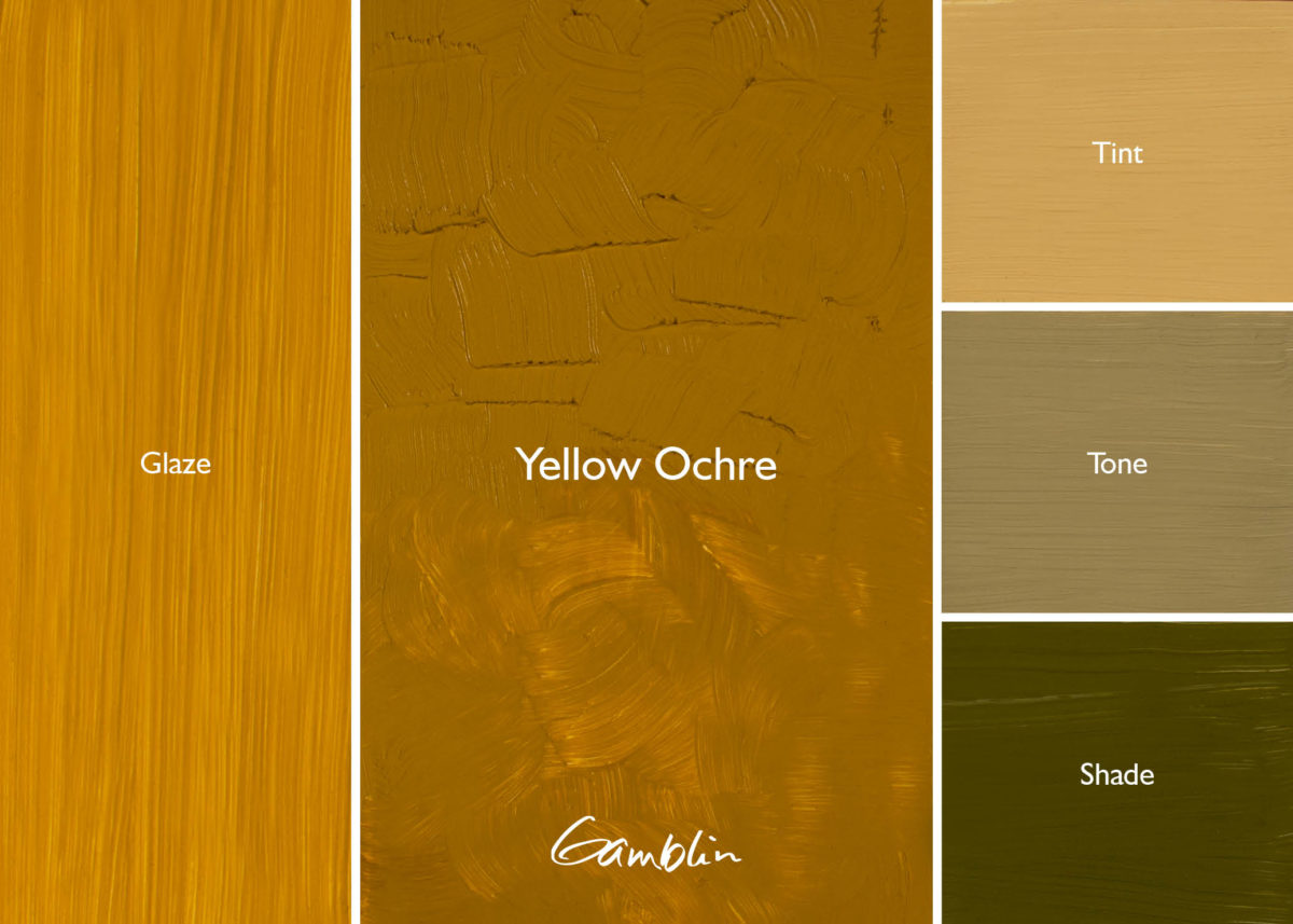 1980 Yellow Ochre       (Gamblin Oil)
