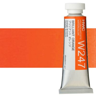 HWC Brilliant Orange W247C (Holbein Watercolor)