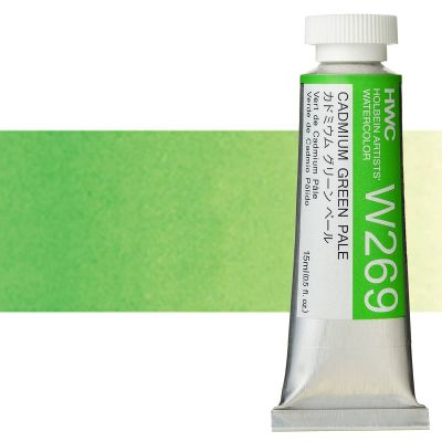 HWC Cadmium Green Pale W269C (Holbein Watercolor)