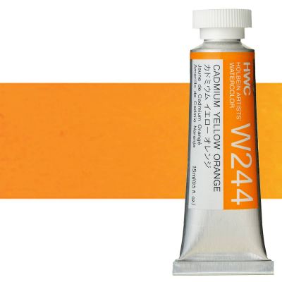 HWC Cadmium Yellow Orange W244C (Holbein Watercolor)