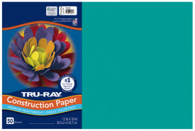 TRU-RAY TURQUOISE (Pacon Construction Paper)