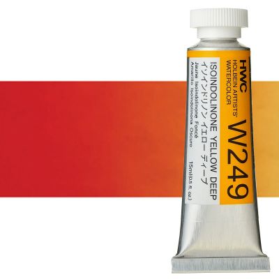 HWC Isoindolinone Yellow Deep (N) W249C (Holbein Watercolor)