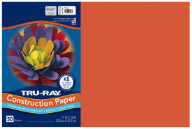 TRU-RAY ORANGE (Pacon Construction Paper)