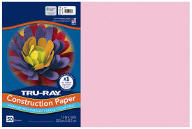 TRU-RAY PINK (Pacon Construction Paper)