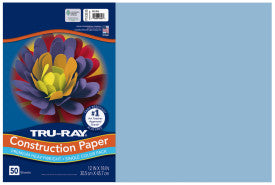 TRU-RAY SKY BLUE (Pacon Construction Paper)