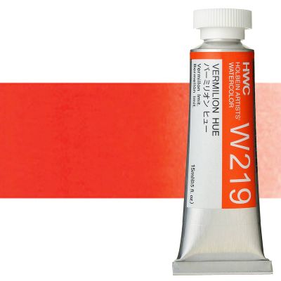 HWC Vermilion W218F (Holbein Watercolor)