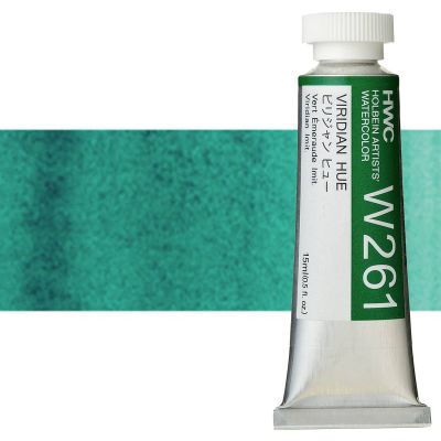 HWC Viridian Hue W261A (Holbein Watercolor)