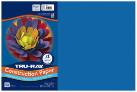 TRU-RAY BLUE (Pacon Construction Paper)