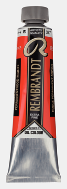 PERM RED MEDIUM 377 3 (Rembrandt Oil Colour)