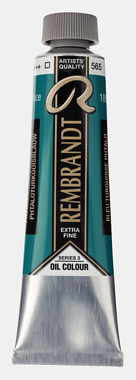 PHTHALO TURQ BLUE 565 3 (Rembrandt Oil Colour)