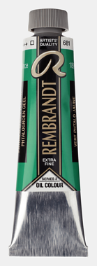 PHTHALO GREEN YEL 681 3 (Rembrandt Oil Colour)