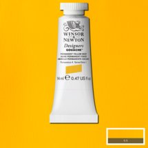 DES  Permanent Yellow Deep (Winsor & Newton Gouache)