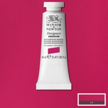 DES  Quinacridone Magenta (Winsor & Newton Gouache)