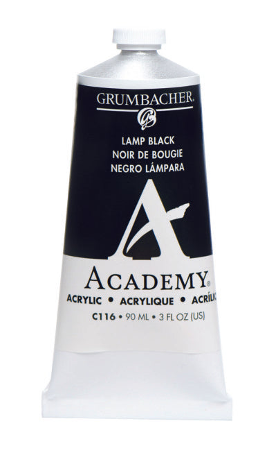 AA LAMP BLACK C116 (Grumbacher Acrylic)