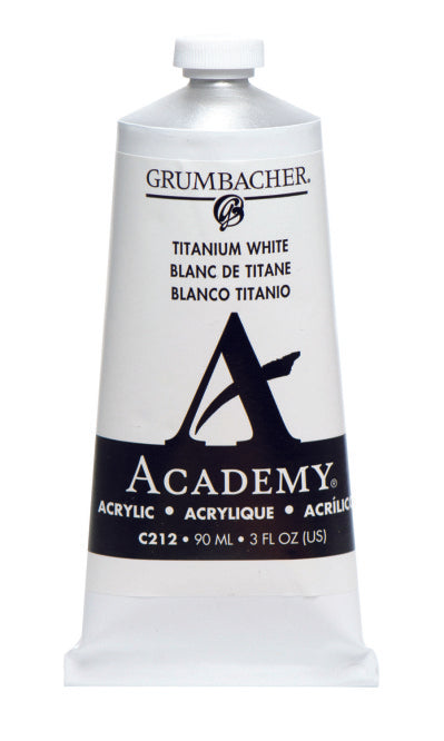 AA TITANIUM WHT 90MLC212 (Grumbacher Acrylic)