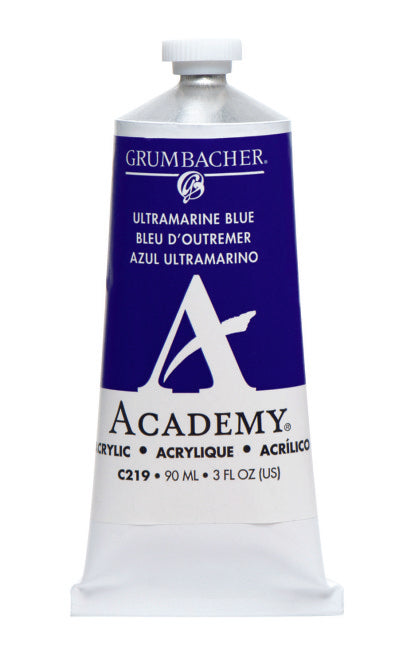 AA FR ULTRAMAR BLU 90MLC219 (Grumbacher Acrylic)